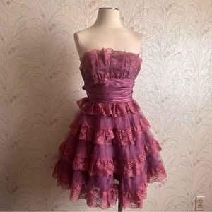 (Sold)Vintage Betsey berry cupcake dress🌷🍬